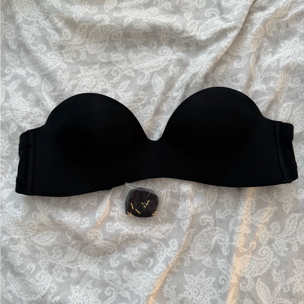 Pepper Black Boost Lift Up Strapless Bra (never worn)